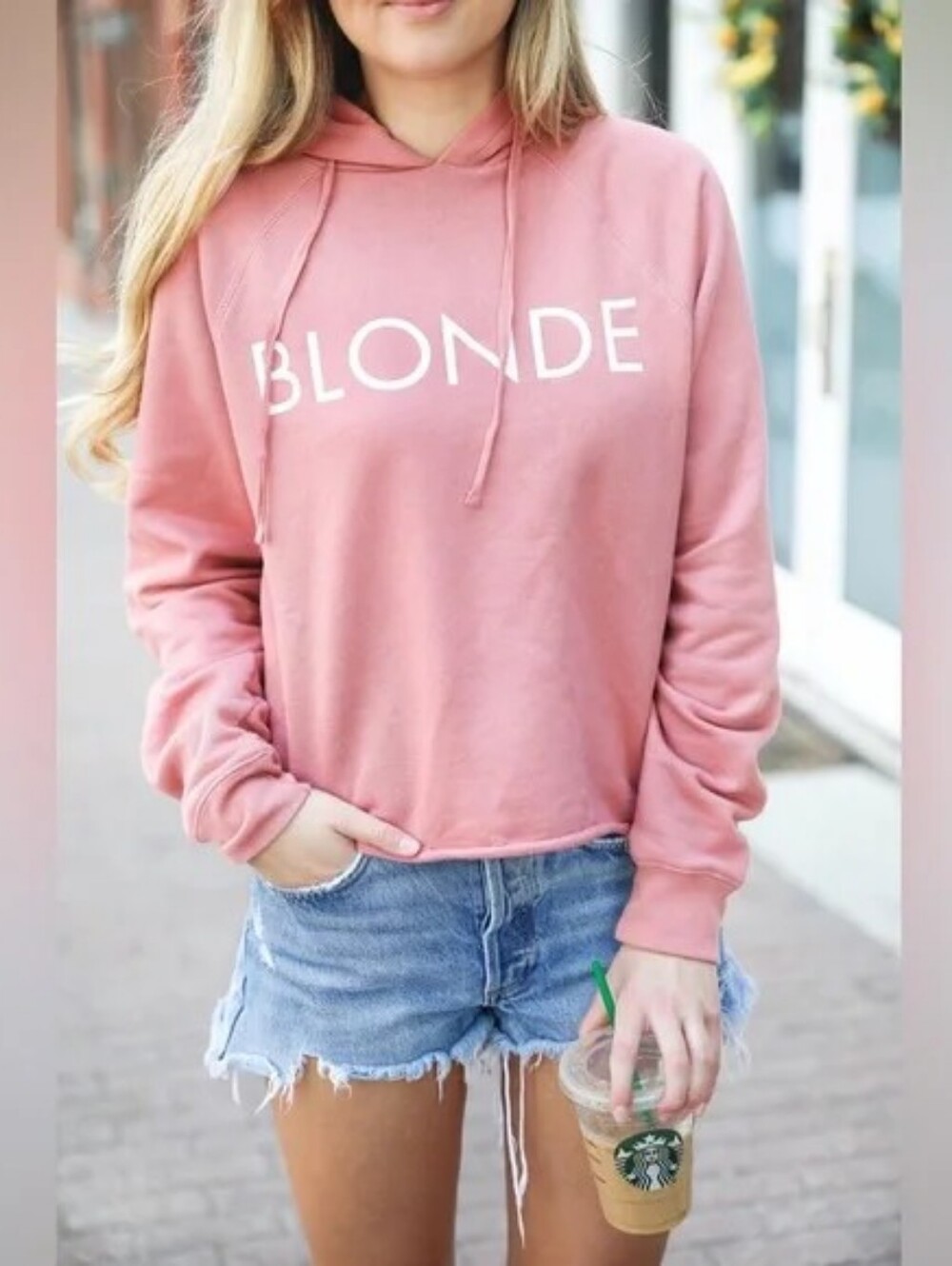 BTL BLONDE HOODIE!